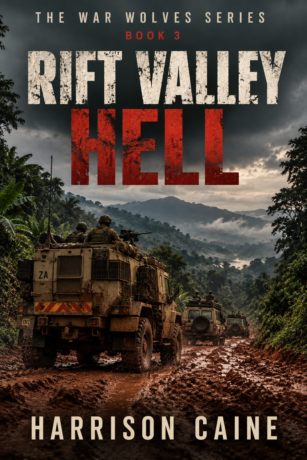 Rift Valley Hell by Harrison Caine — book cover